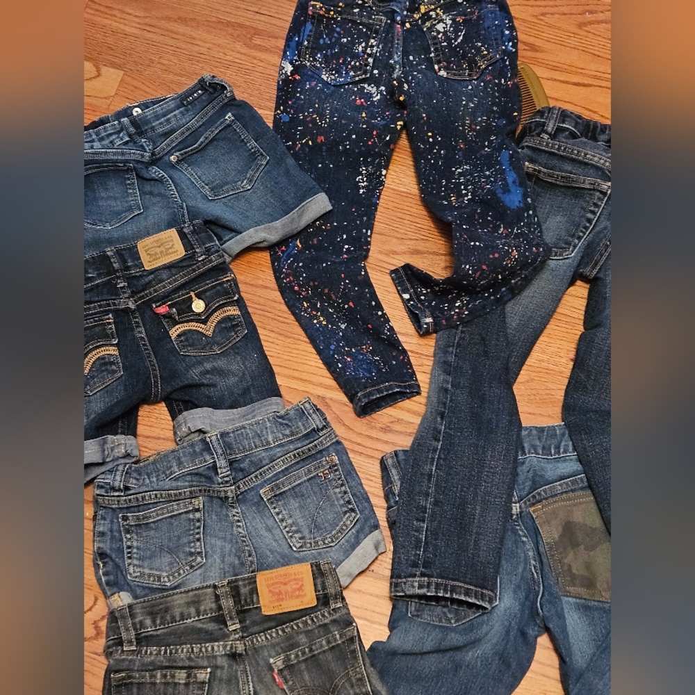 Designer jeans and shirts Bulk